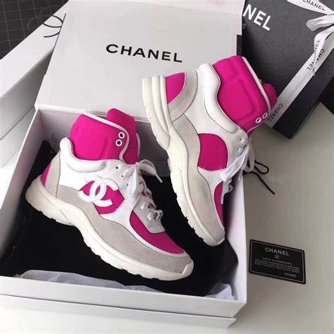 chanel sneakers high top|chanel sneakers female.